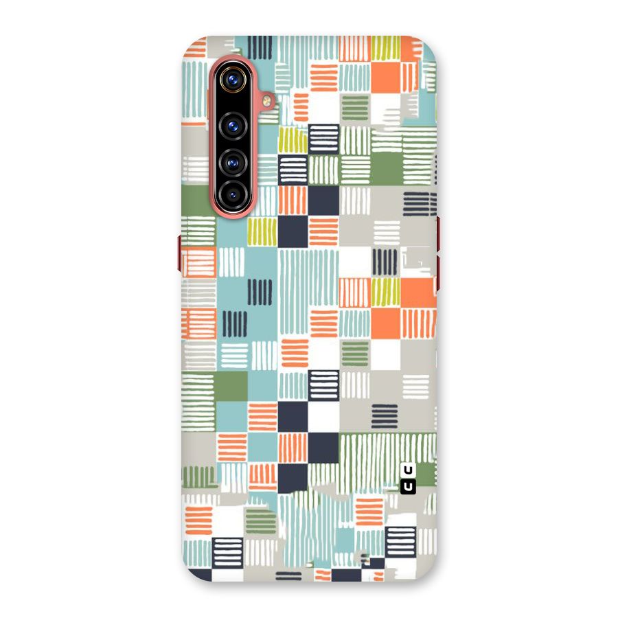 Tiny Boxes Stripes Back Case for Realme X50 Pro