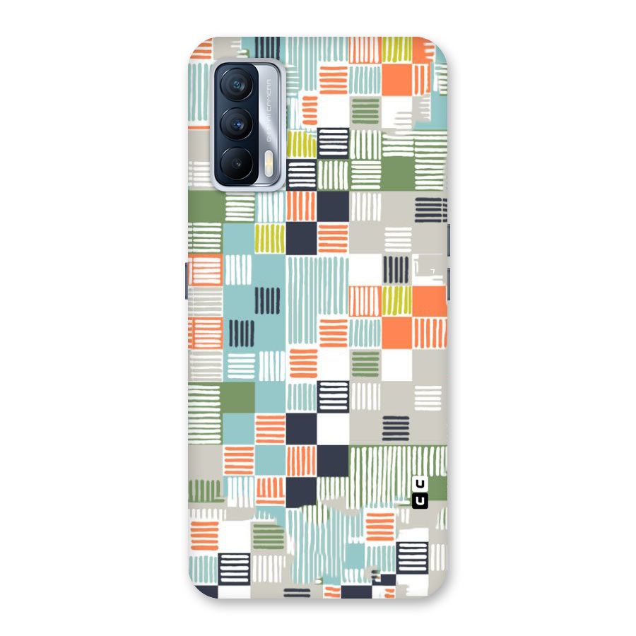 Tiny Boxes Stripes Back Case for Realme X7