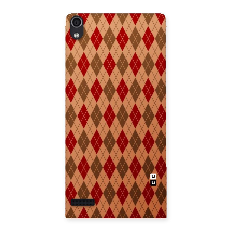 Tiny Checks Diamond Back Case for Ascend P6