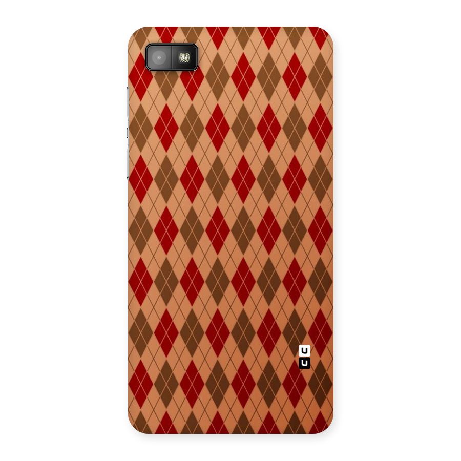 Tiny Checks Diamond Back Case for Blackberry Z10
