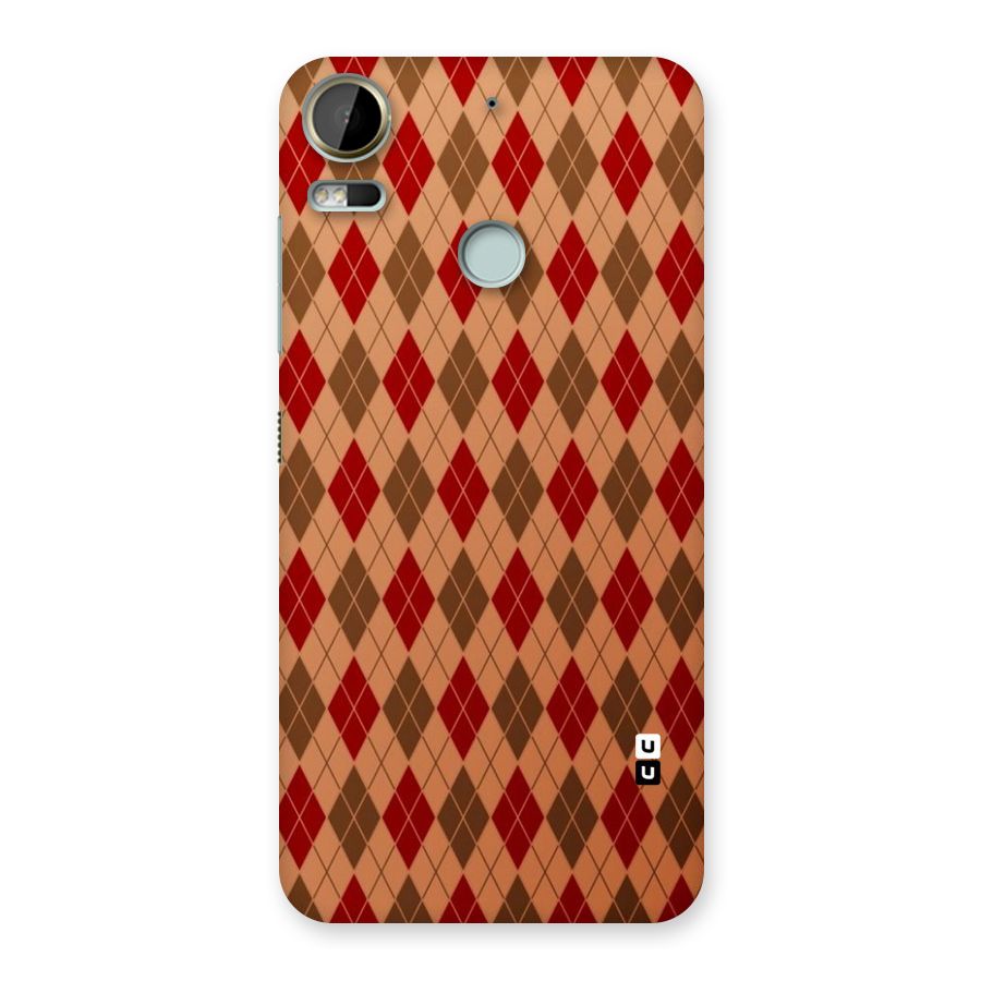 Tiny Checks Diamond Back Case for Desire 10 Pro