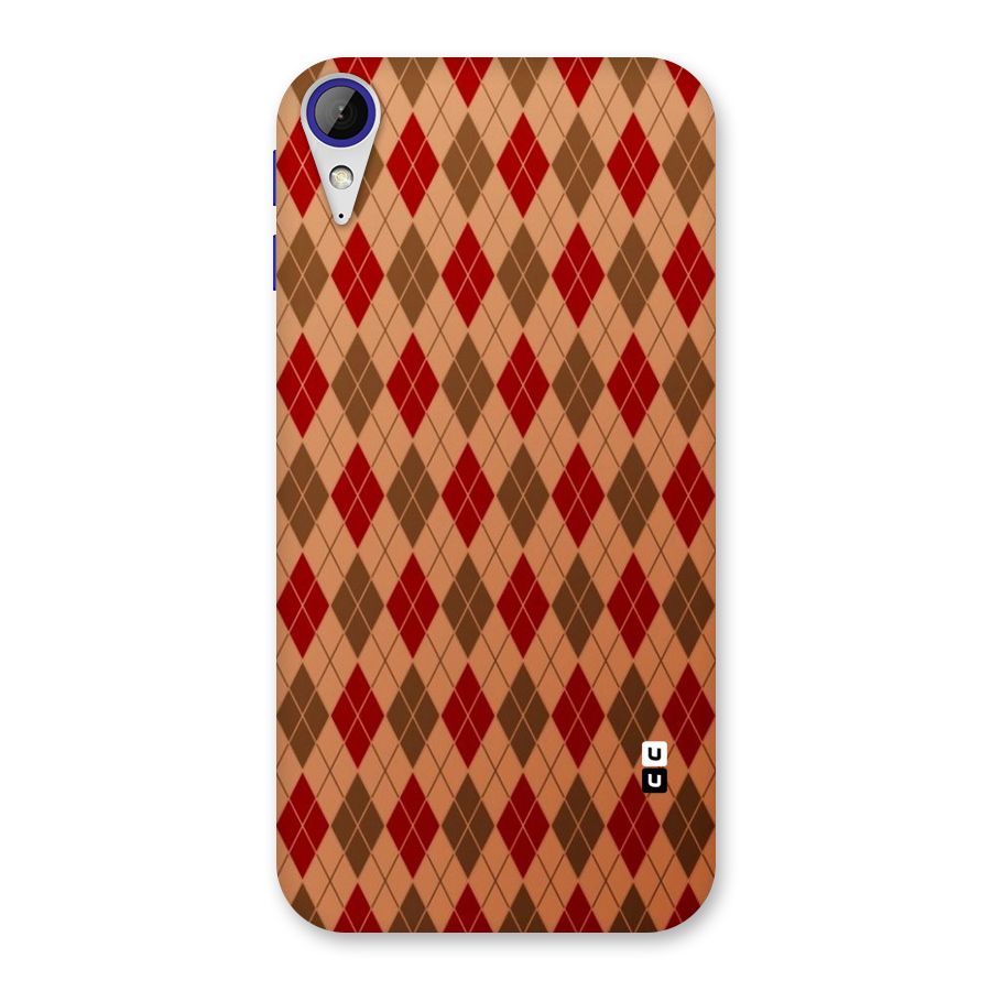Tiny Checks Diamond Back Case for Desire 830