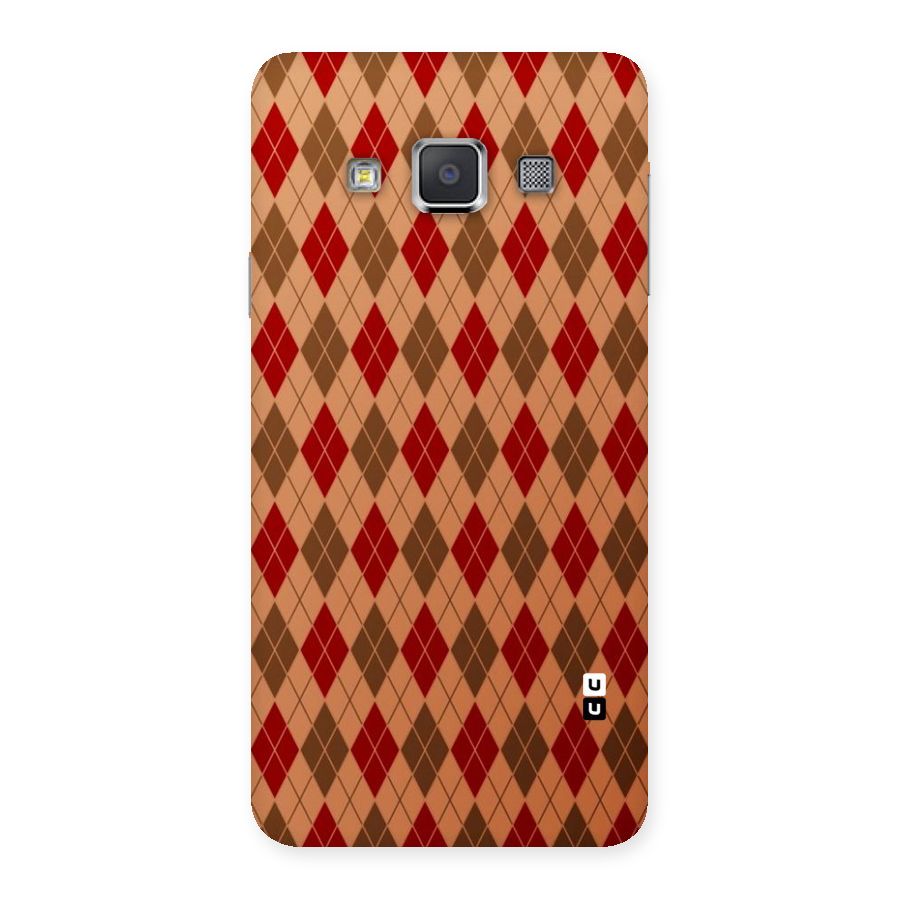 Tiny Checks Diamond Back Case for Galaxy A3