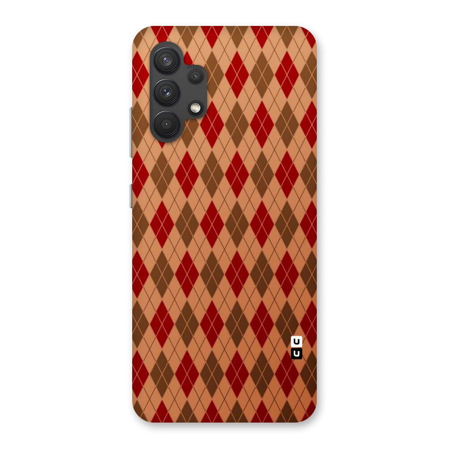 Tiny Checks Diamond Back Case for Galaxy A32
