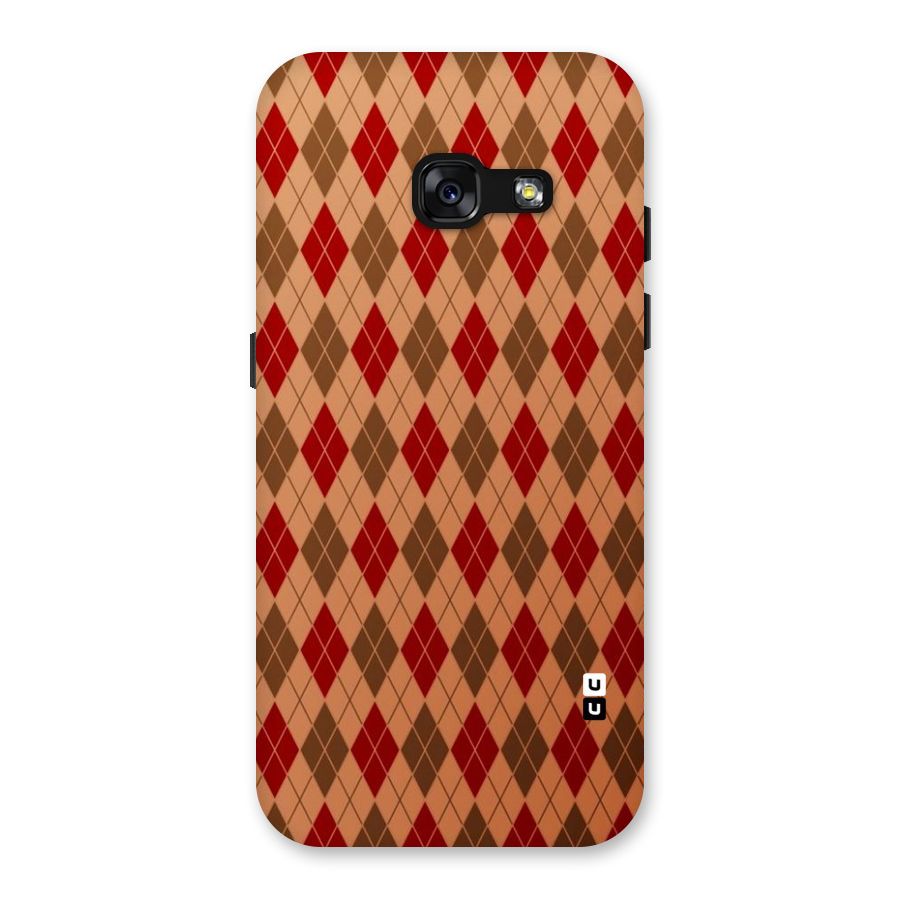 Tiny Checks Diamond Back Case for Galaxy A3 (2017)