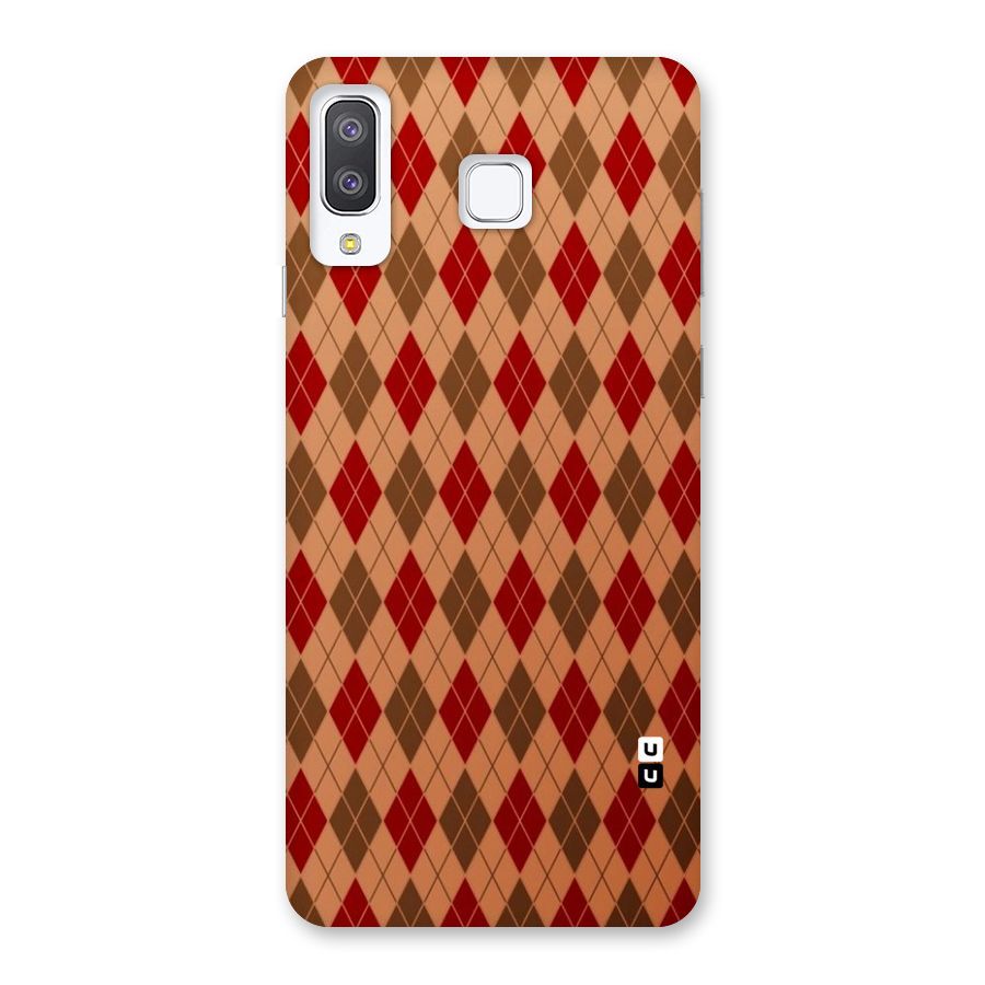 Tiny Checks Diamond Back Case for Galaxy A8 Star