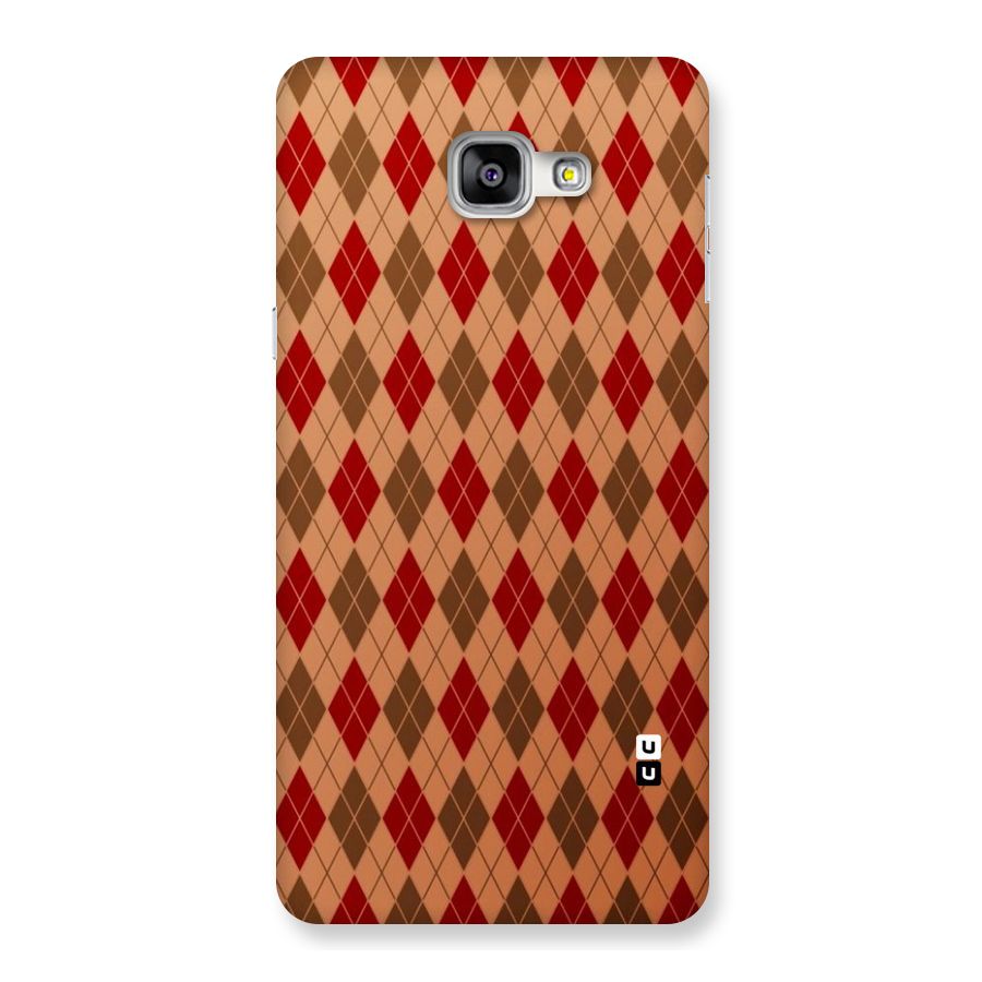 Tiny Checks Diamond Back Case for Galaxy A9