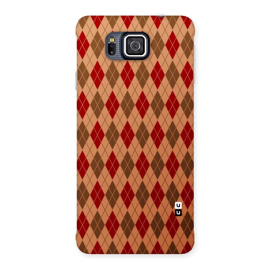 Tiny Checks Diamond Back Case for Galaxy Alpha