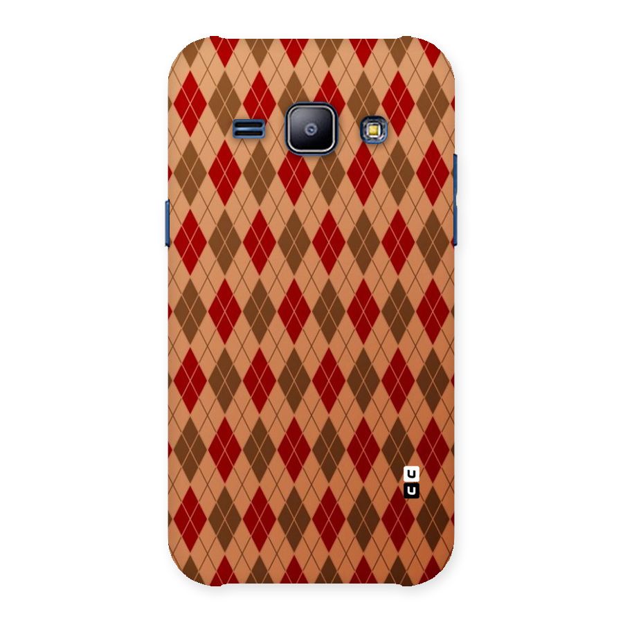Tiny Checks Diamond Back Case for Galaxy J1