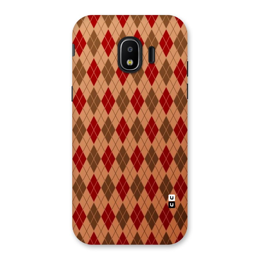 Tiny Checks Diamond Back Case for Galaxy J2 Pro 2018