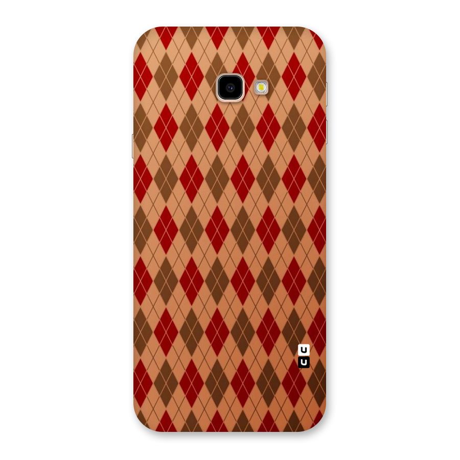 Tiny Checks Diamond Back Case for Galaxy J4 Plus