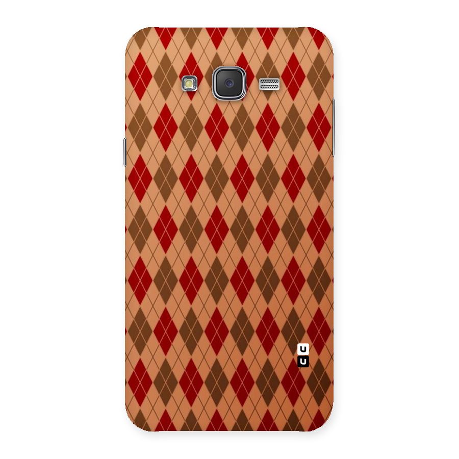 Tiny Checks Diamond Back Case for Galaxy J7