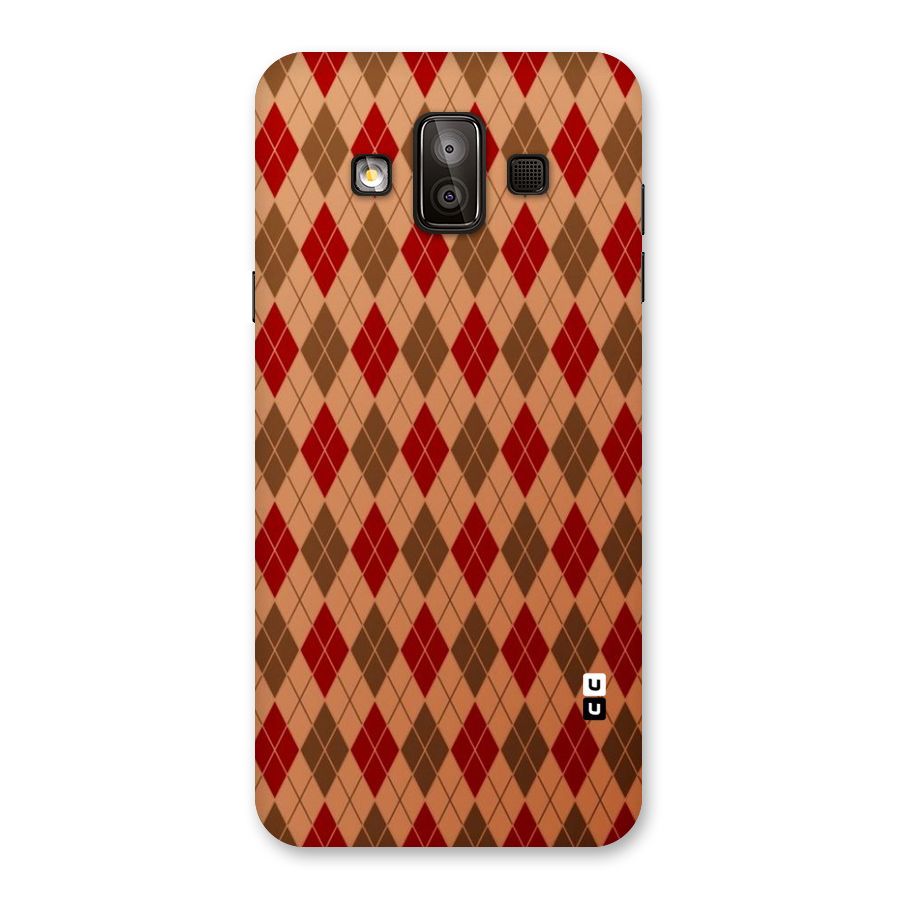 Tiny Checks Diamond Back Case for Galaxy J7 Duo