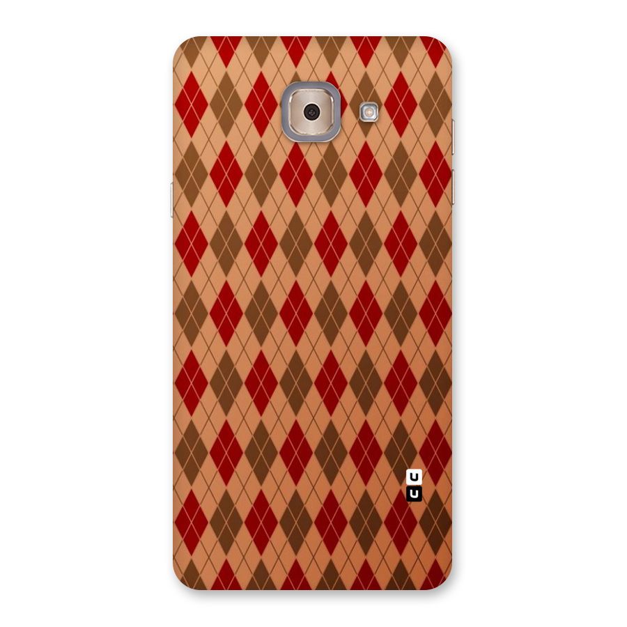 Tiny Checks Diamond Back Case for Galaxy J7 Max
