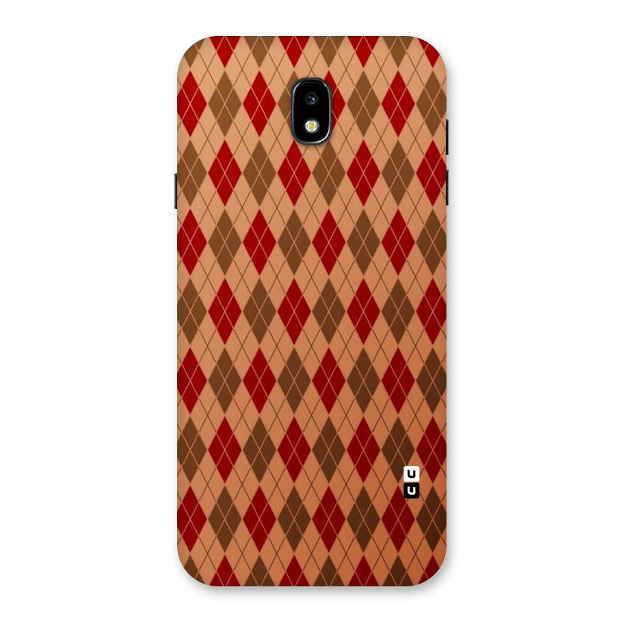 Tiny Checks Diamond Back Case for Galaxy J7 Pro