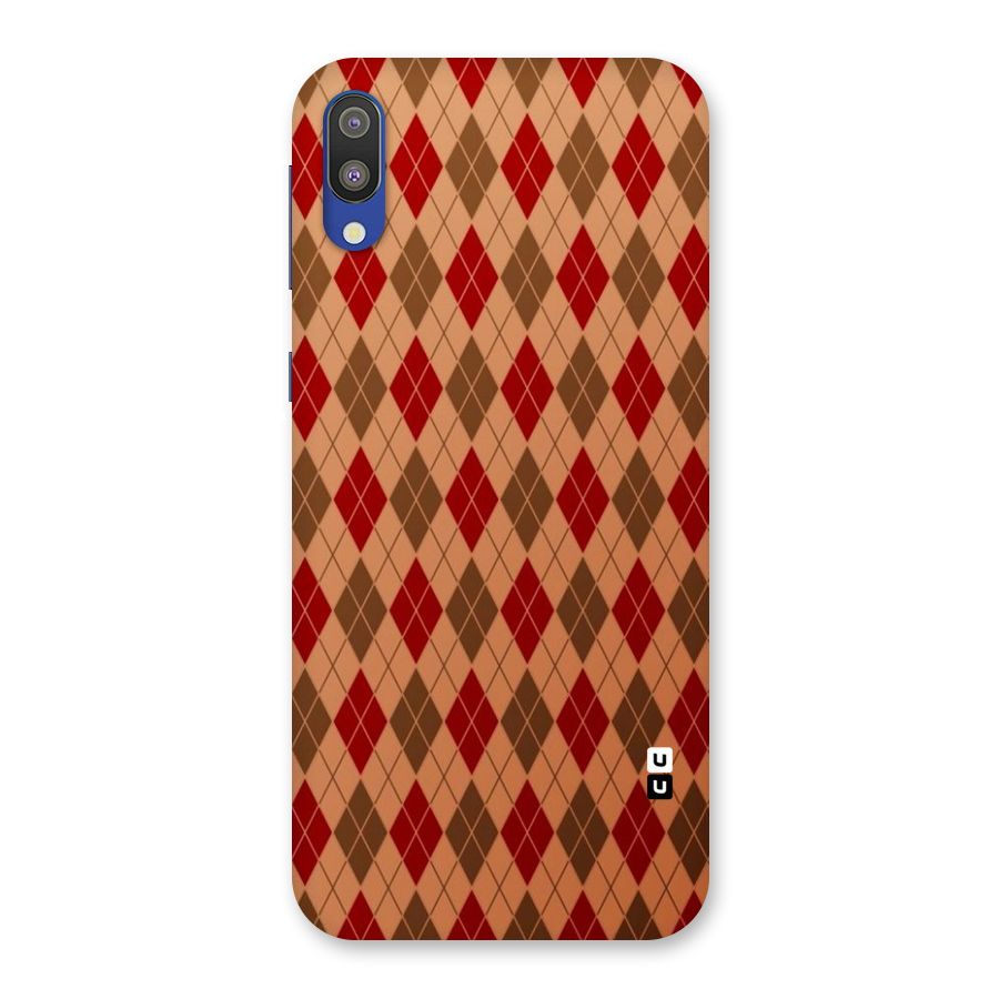 Tiny Checks Diamond Back Case for Galaxy M10
