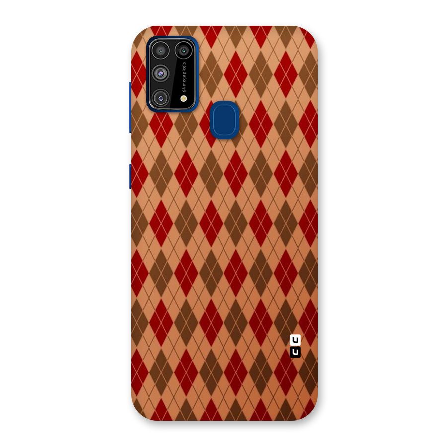 Tiny Checks Diamond Back Case for Galaxy M31