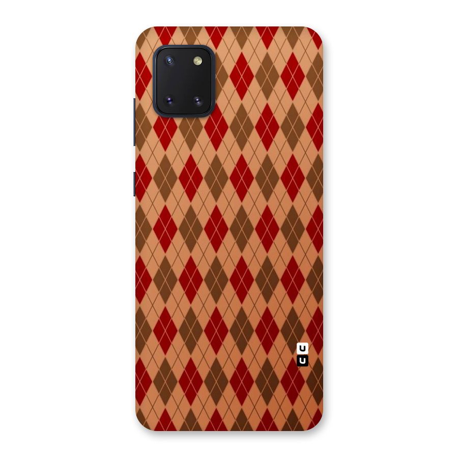 Tiny Checks Diamond Back Case for Galaxy Note 10 Lite