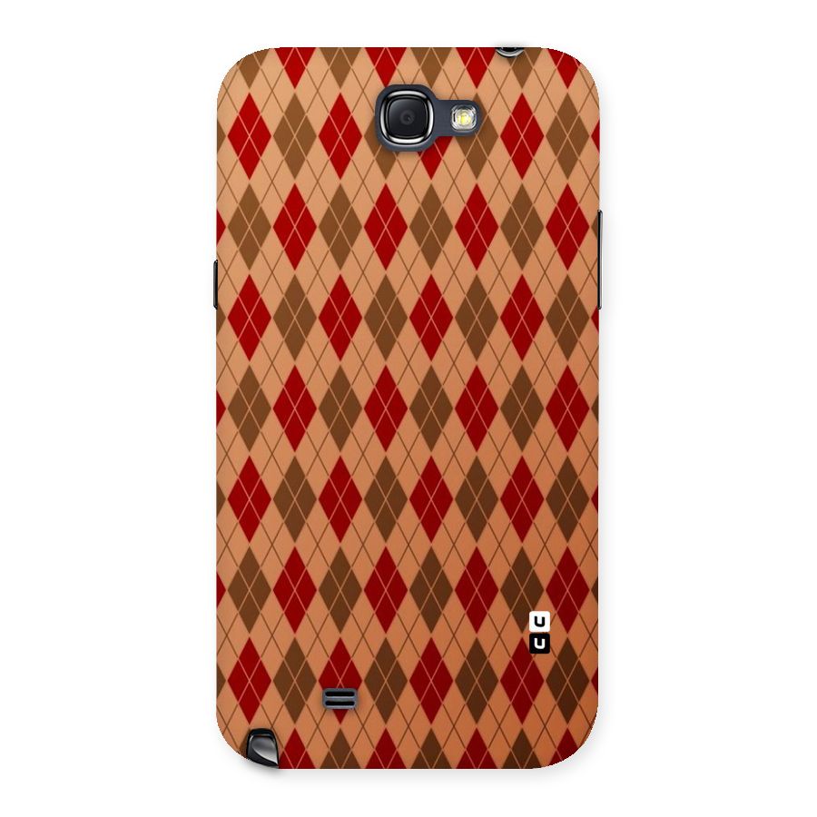 Tiny Checks Diamond Back Case for Galaxy Note 2