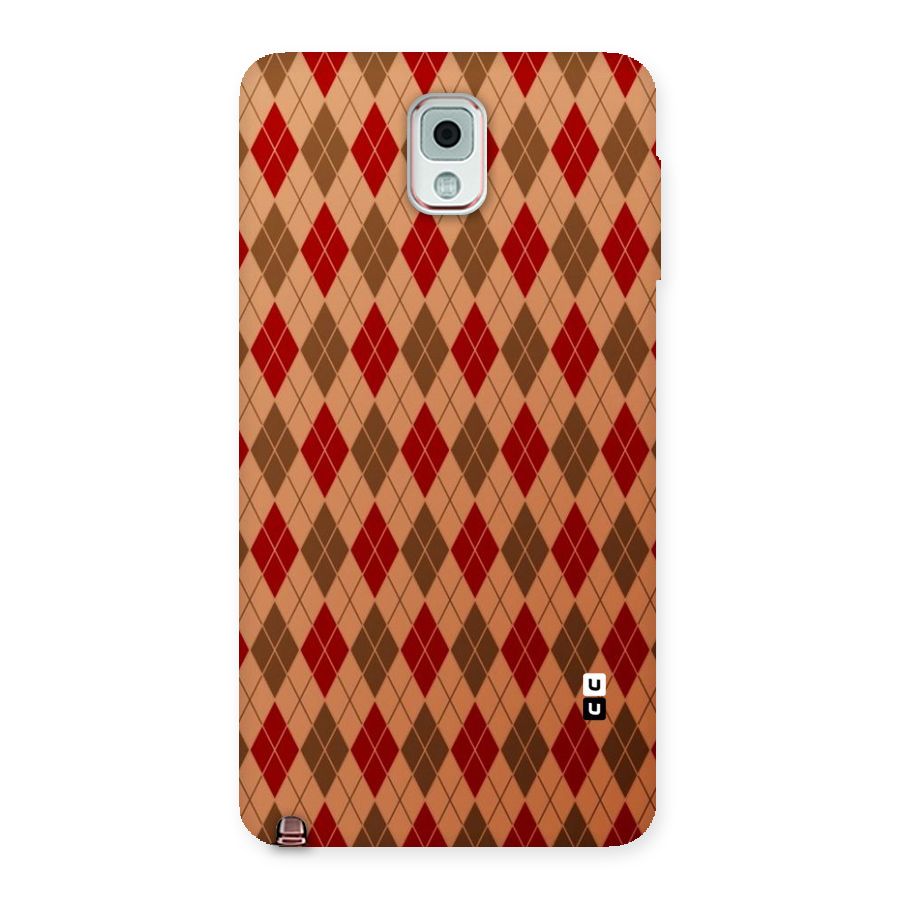 Tiny Checks Diamond Back Case for Galaxy Note 3