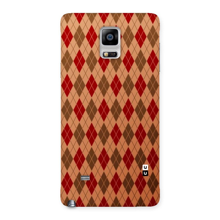 Tiny Checks Diamond Back Case for Galaxy Note 4