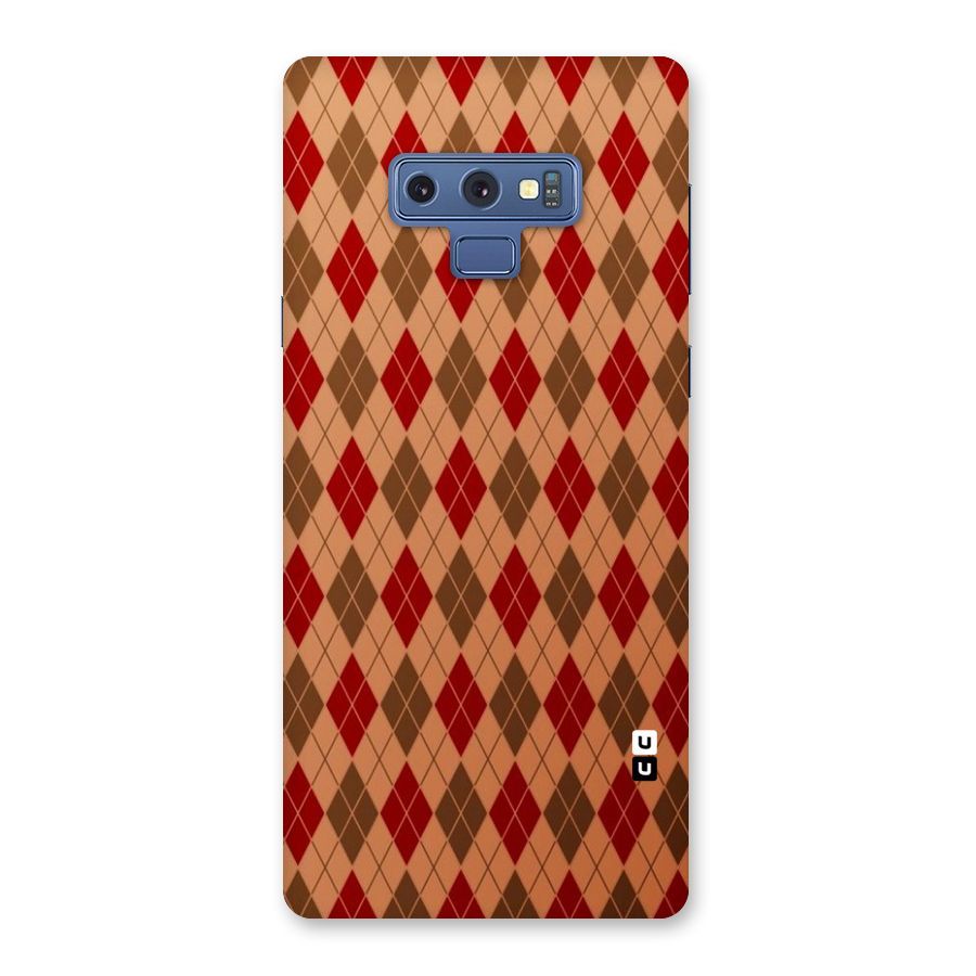 Tiny Checks Diamond Back Case for Galaxy Note 9