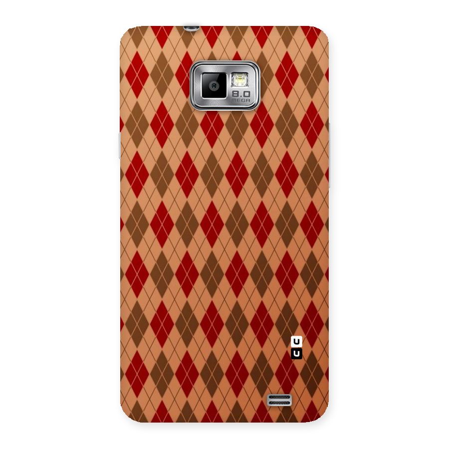 Tiny Checks Diamond Back Case for Galaxy S2