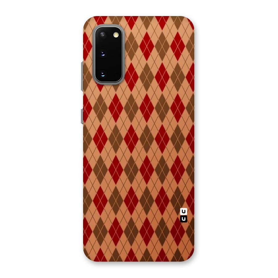 Tiny Checks Diamond Back Case for Galaxy S20