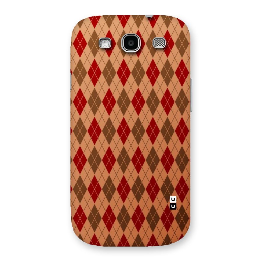 Tiny Checks Diamond Back Case for Galaxy S3