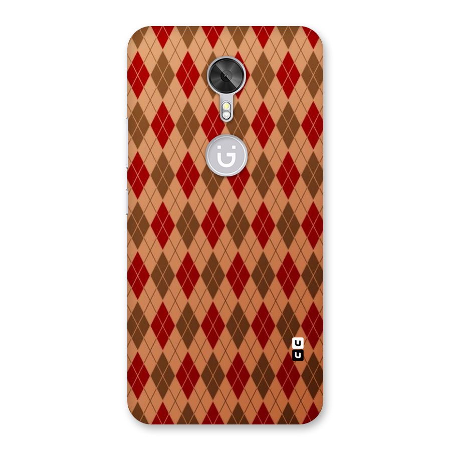 Tiny Checks Diamond Back Case for Gionee A1