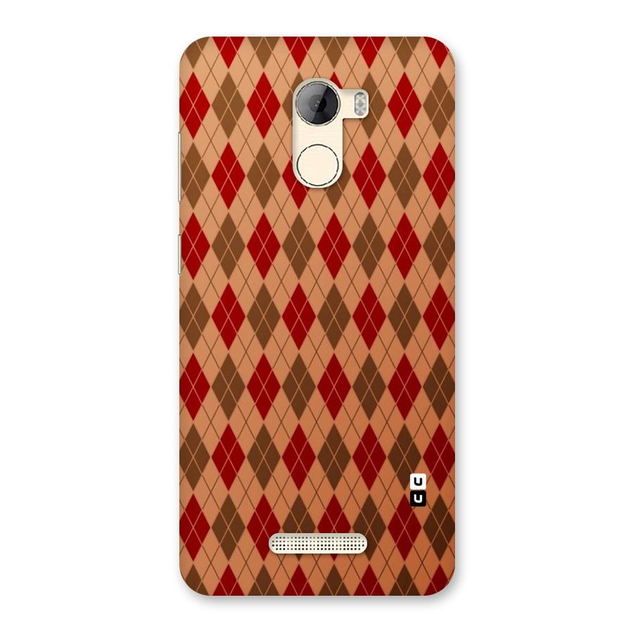 Tiny Checks Diamond Back Case for Gionee A1 LIte