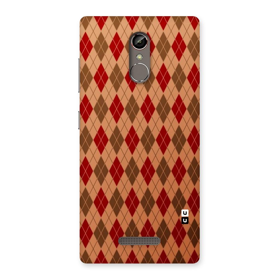 Tiny Checks Diamond Back Case for Gionee S6s
