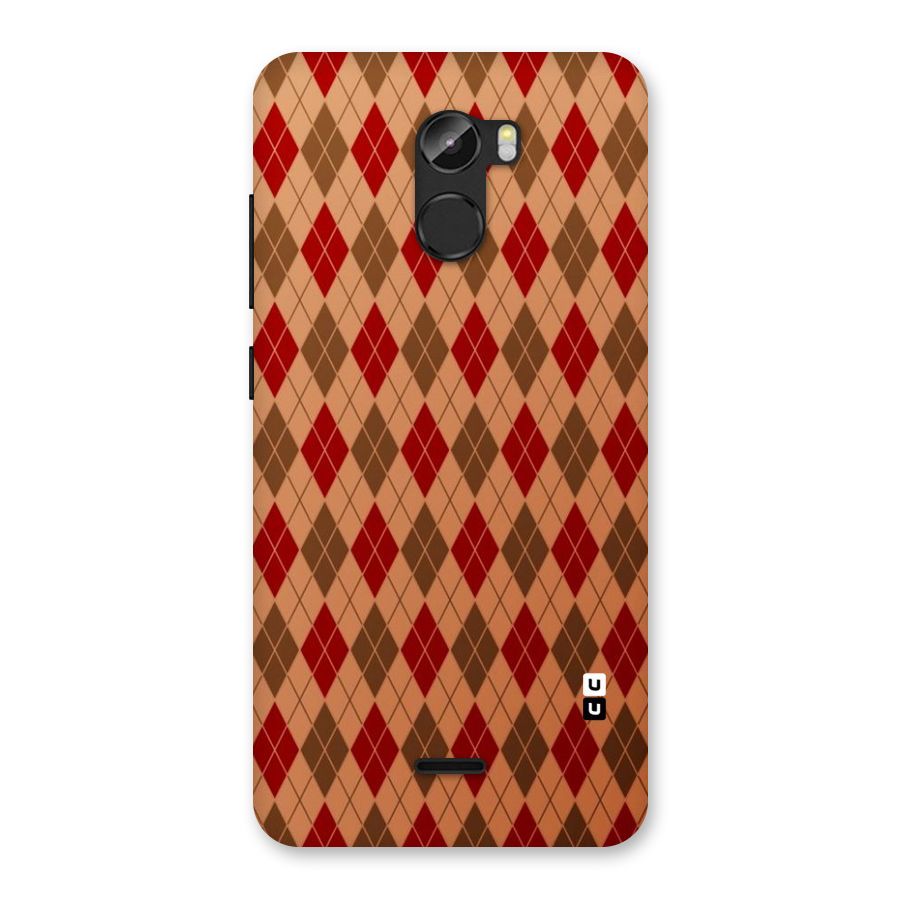 Tiny Checks Diamond Back Case for Gionee X1