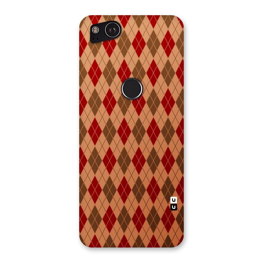 Tiny Checks Diamond Back Case for Google Pixel 2