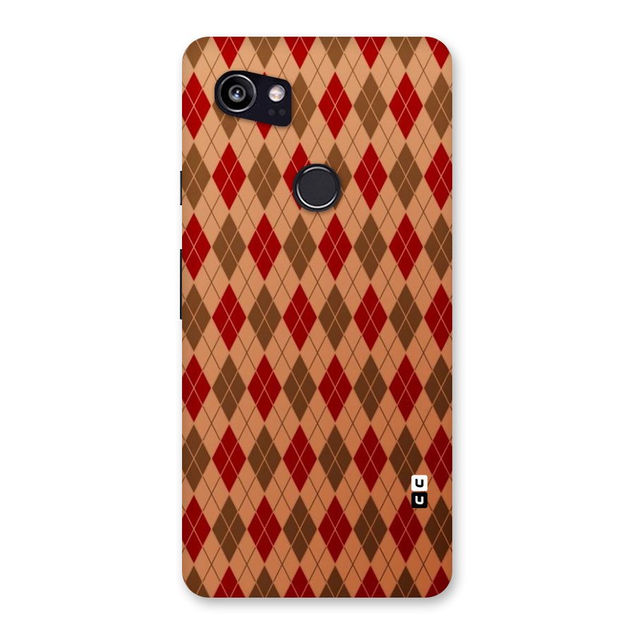 Tiny Checks Diamond Back Case for Google Pixel 2 XL