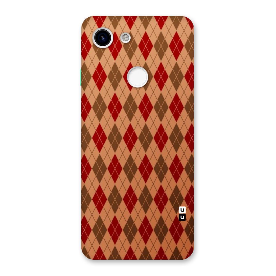 Tiny Checks Diamond Back Case for Google Pixel 3