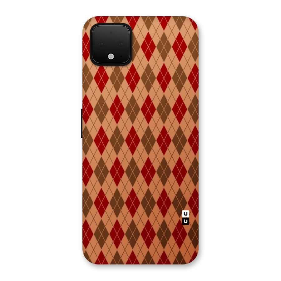 Tiny Checks Diamond Back Case for Google Pixel 4 XL