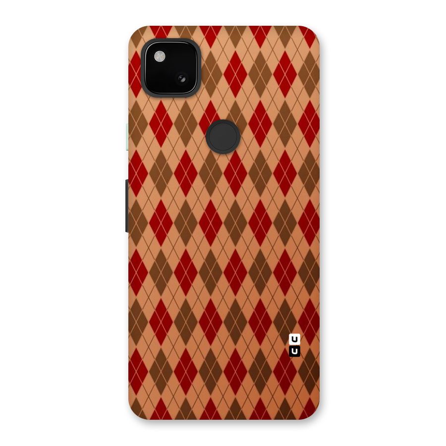 Tiny Checks Diamond Back Case for Google Pixel 4a