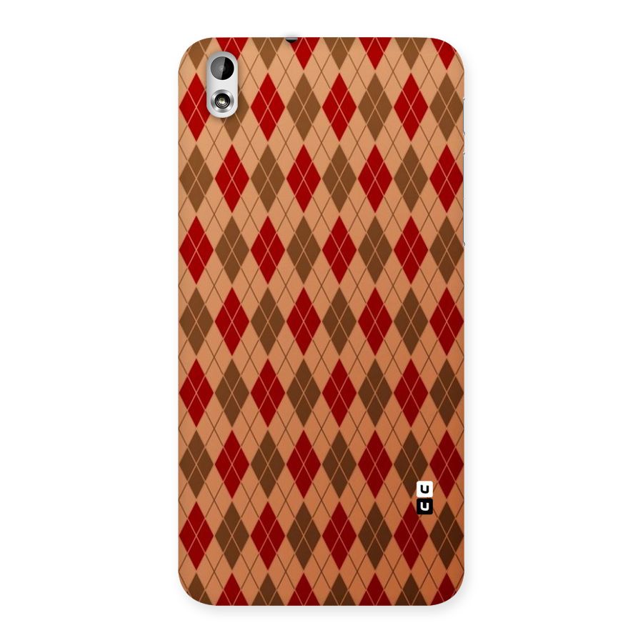 Tiny Checks Diamond Back Case for HTC Desire 816g