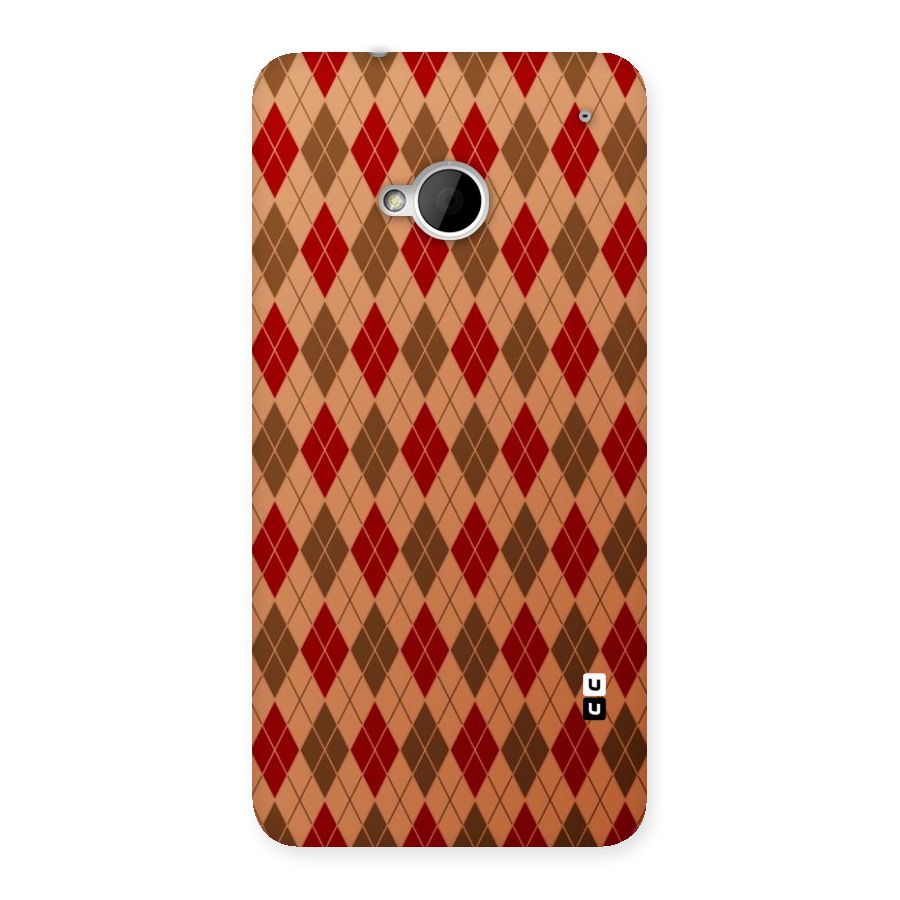 Tiny Checks Diamond Back Case for HTC One M7