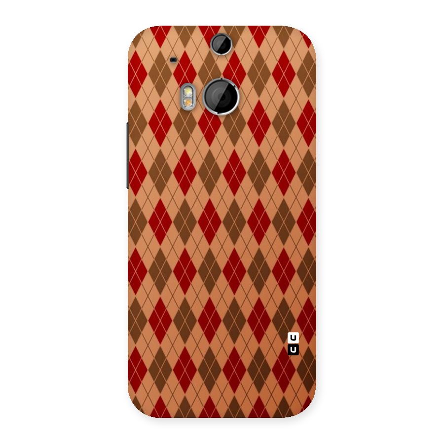 Tiny Checks Diamond Back Case for HTC One M8