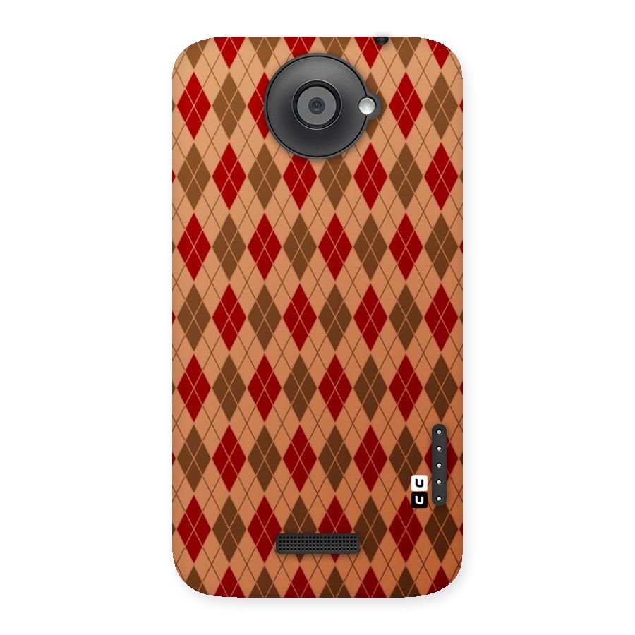 Tiny Checks Diamond Back Case for HTC One X