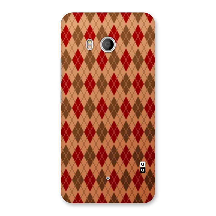 Tiny Checks Diamond Back Case for HTC U11