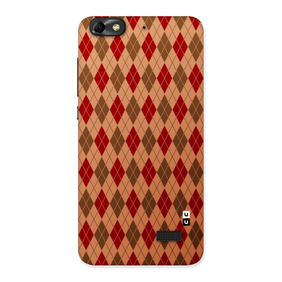 Tiny Checks Diamond Back Case for Honor 4C