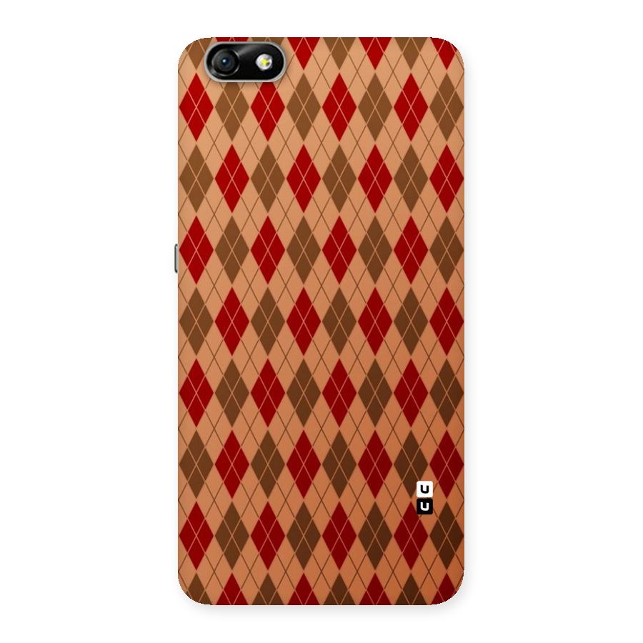 Tiny Checks Diamond Back Case for Honor 4X