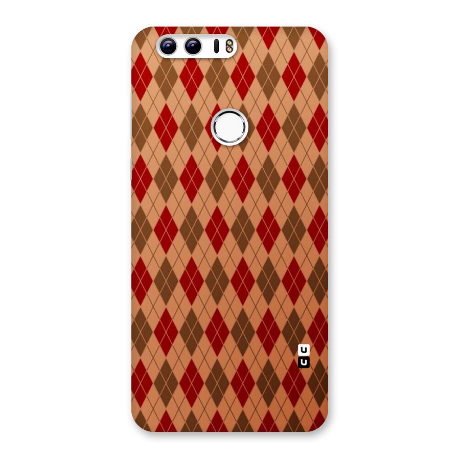 Tiny Checks Diamond Back Case for Honor 8