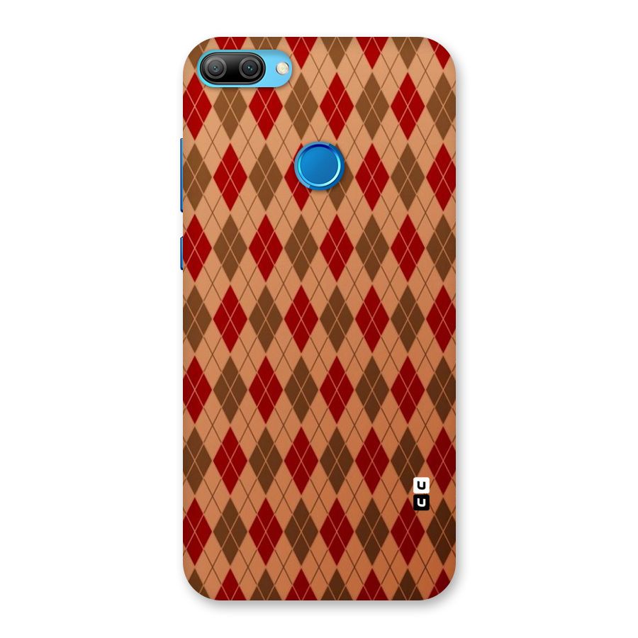 Tiny Checks Diamond Back Case for Honor 9N