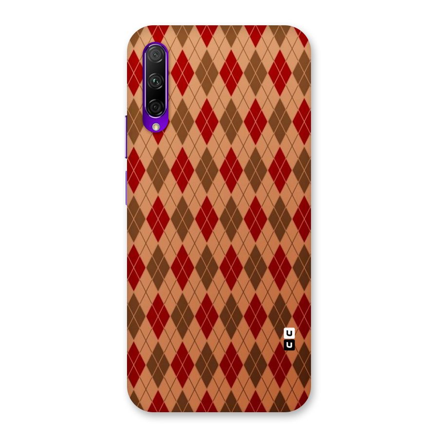 Tiny Checks Diamond Back Case for Honor 9X Pro