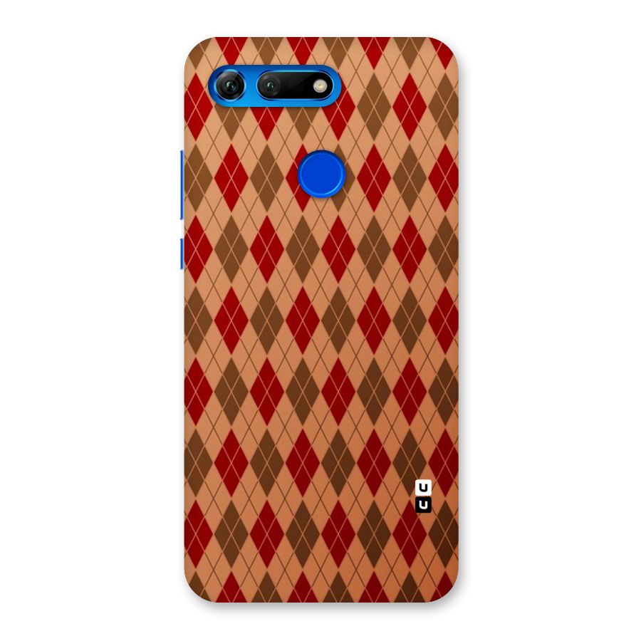 Tiny Checks Diamond Back Case for Honor View 20