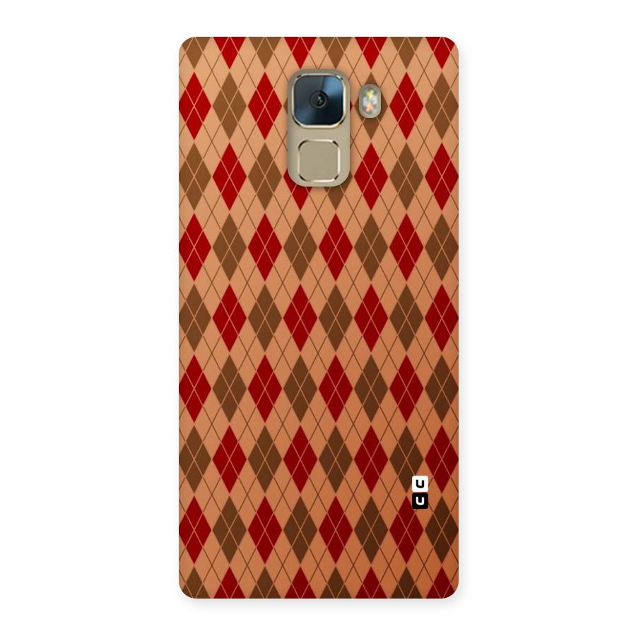 Tiny Checks Diamond Back Case for Huawei Honor 7